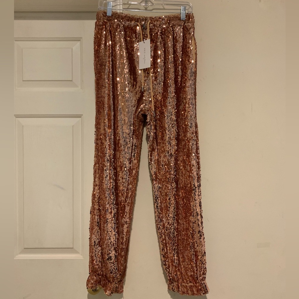 Vici Sequin Joggers